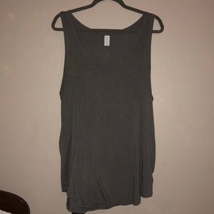 Old Navy Grey Luxe Sleeveless Tank